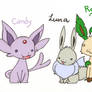 Candy, Luna and Rose