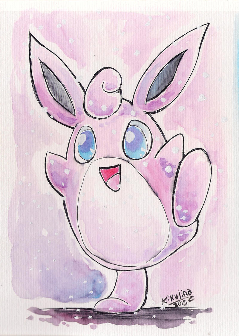 Watercolor Wigglytuff