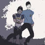 Spock and Vegeta :b