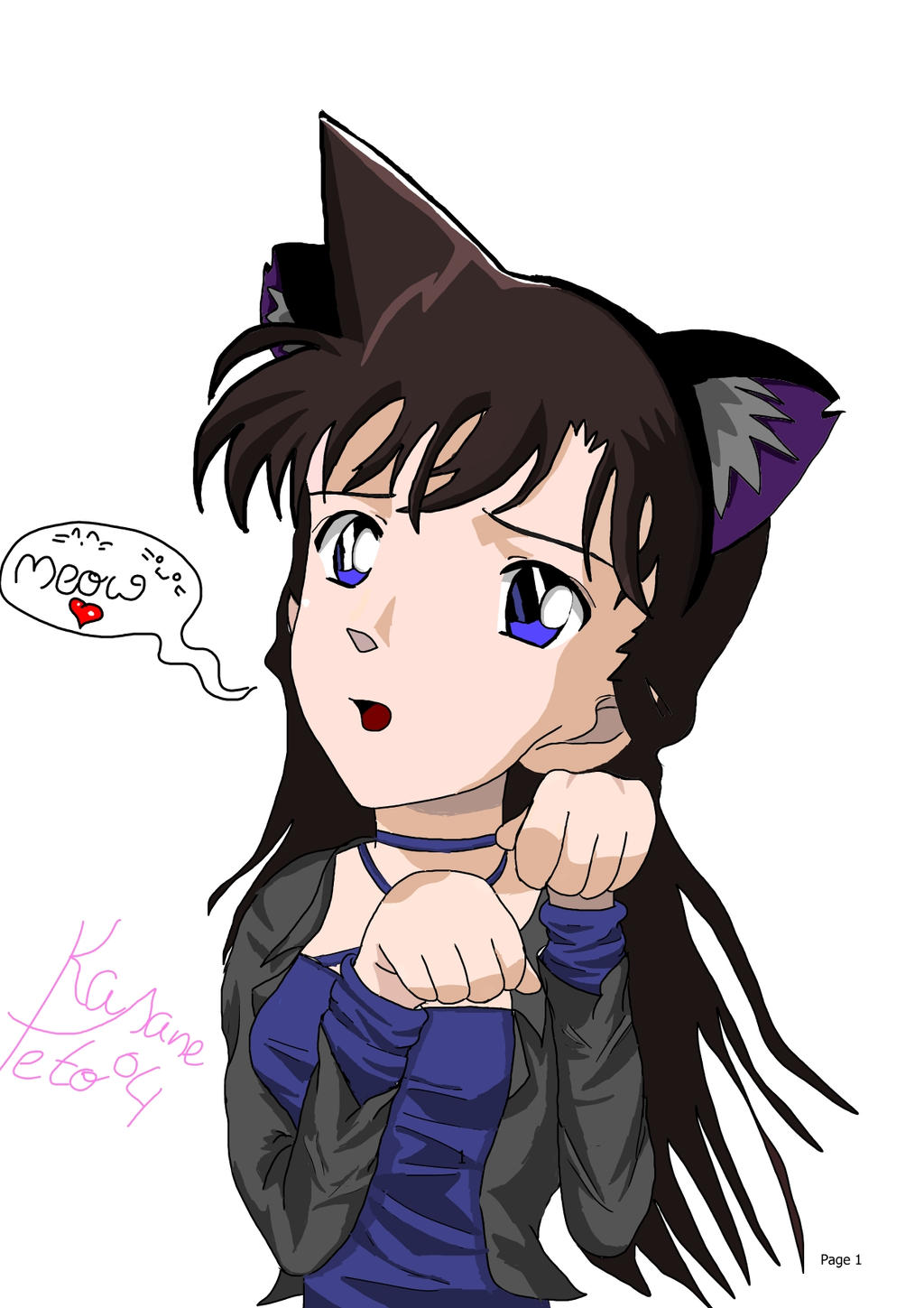 Ran-Cat by tetokasane-04 on DeviantArt