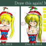 Neru merry christmas before-after 2