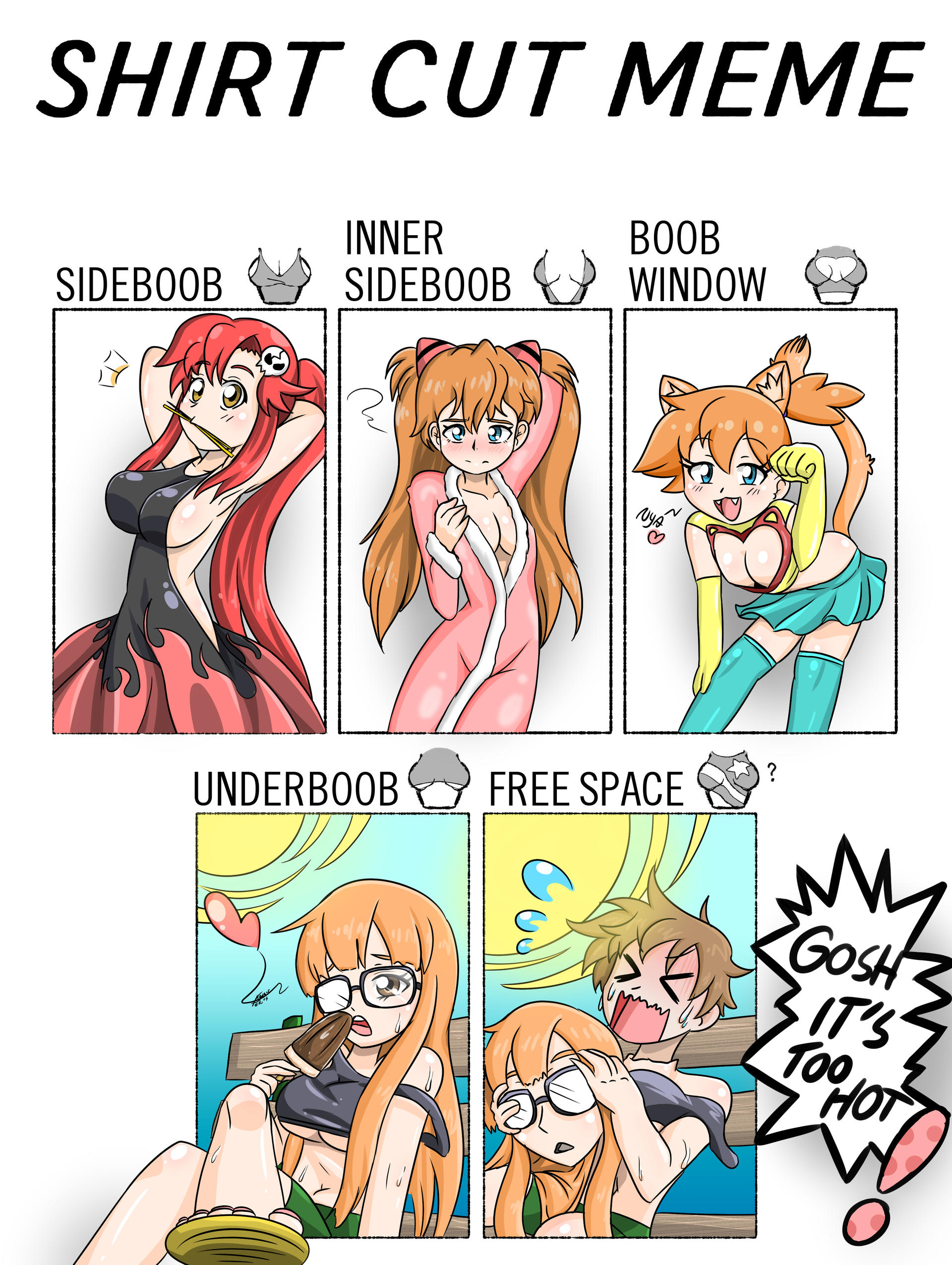 Shirt Cut Meme by tetokasane04 on DeviantArt