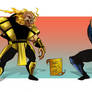 Scorpion VS Sub-zero Cartoon