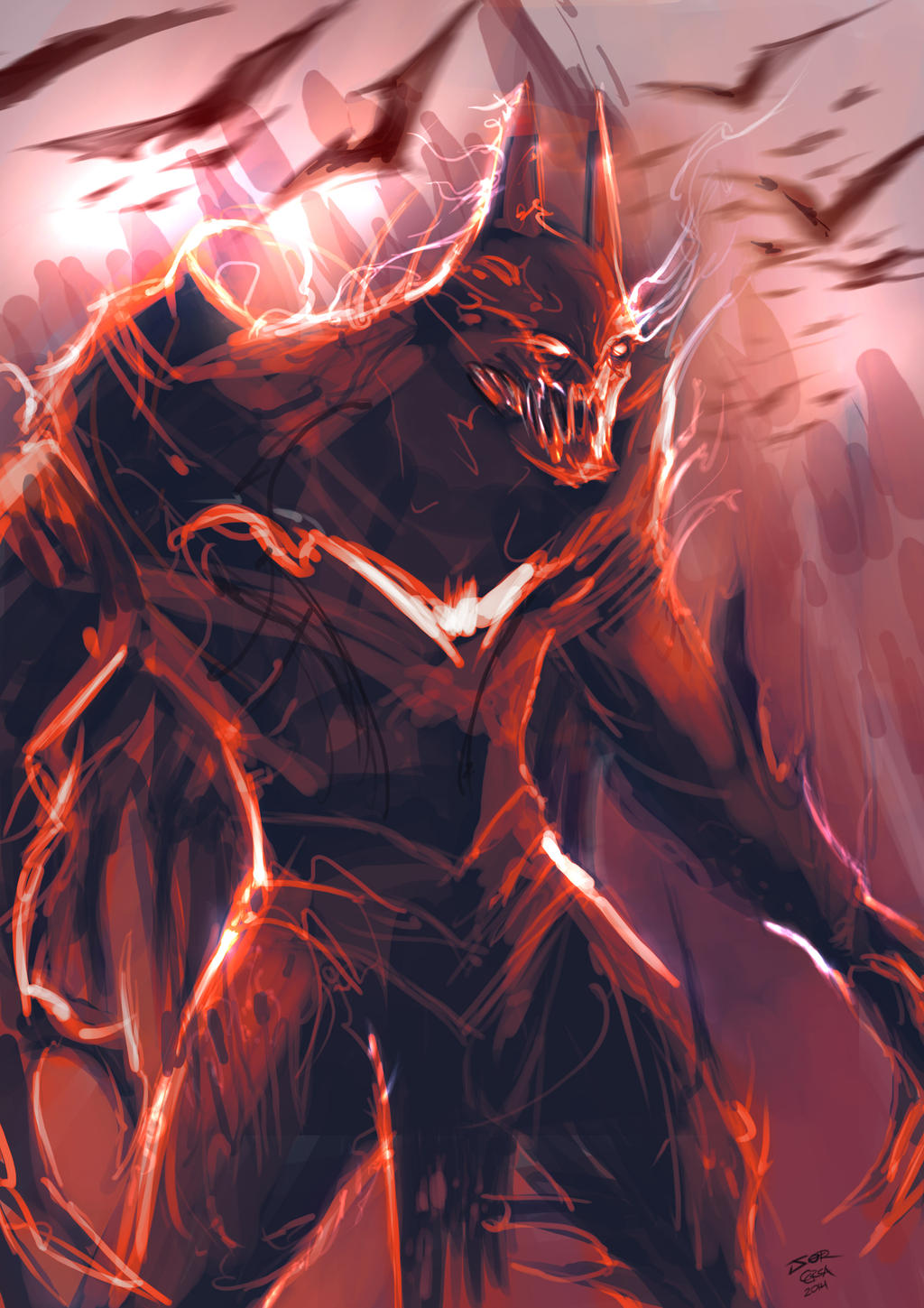 Monster batman 1 - SpeedPaint by jorcerca on DeviantArt