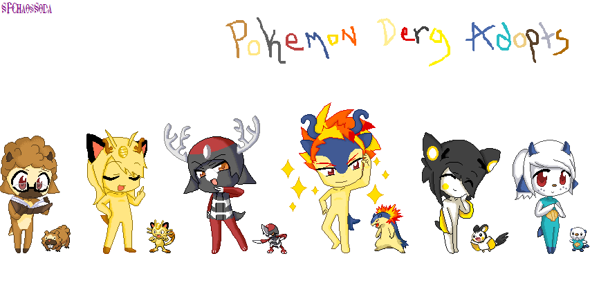 Pokemon Derg adoptables