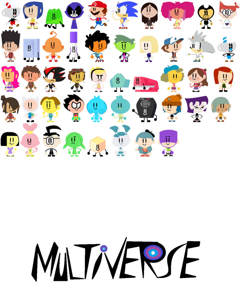 All Multiverse Character Idols (48%) by NickBurbank579 on DeviantArt