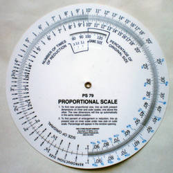 Proportional Scale Art Tool Public Domain