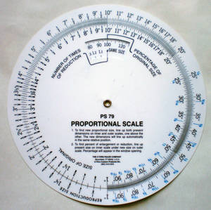 Proportional Scale Art Tool Public Domain