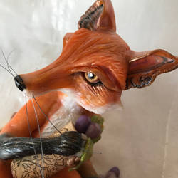 Fox with Cork - SOLD