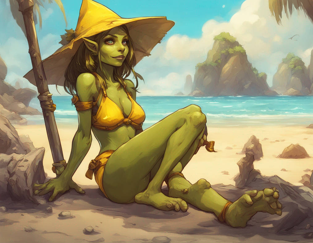 Goblin on the Beach