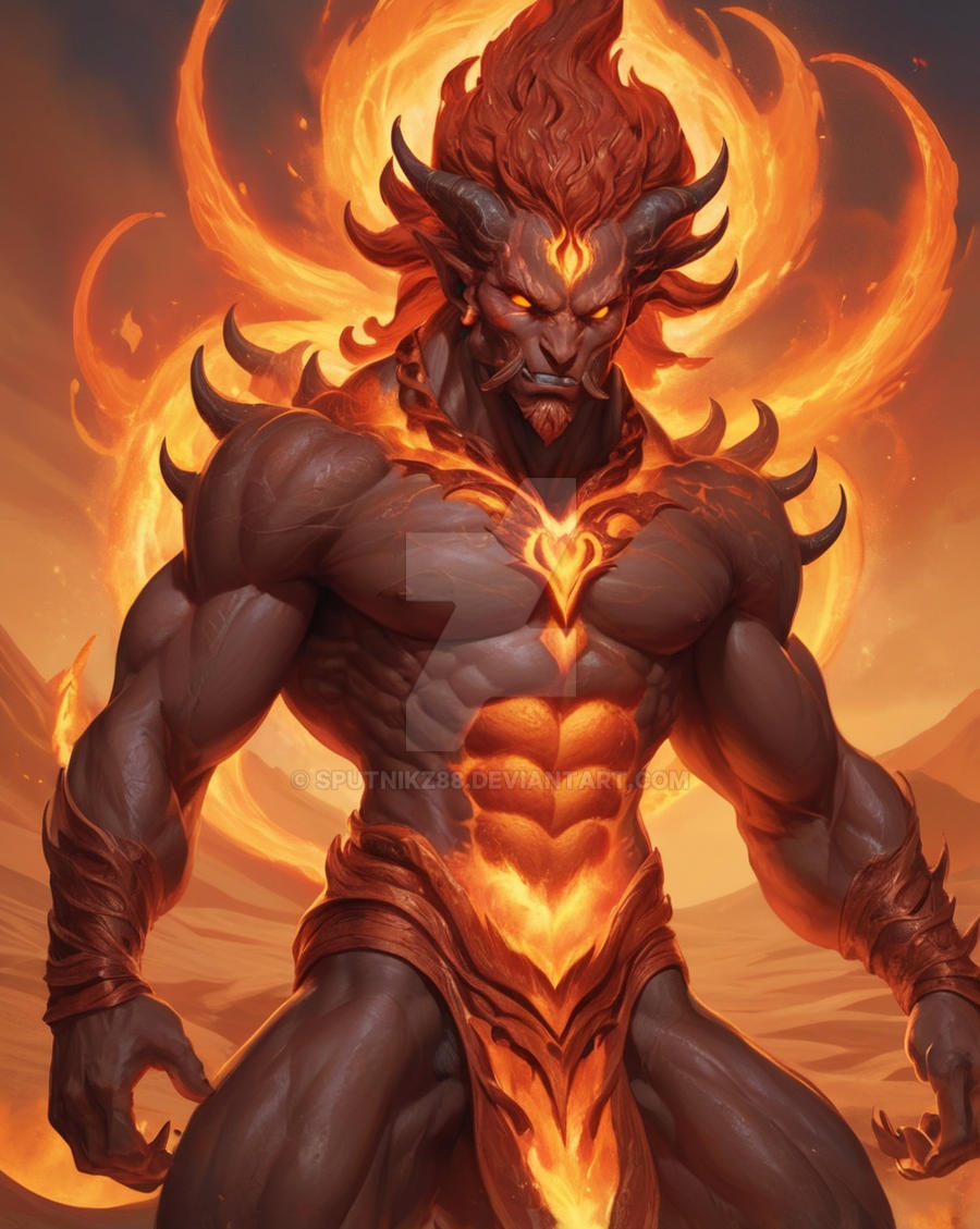 Simple Ifrit Ifrit by sputnikz88 on DeviantArt