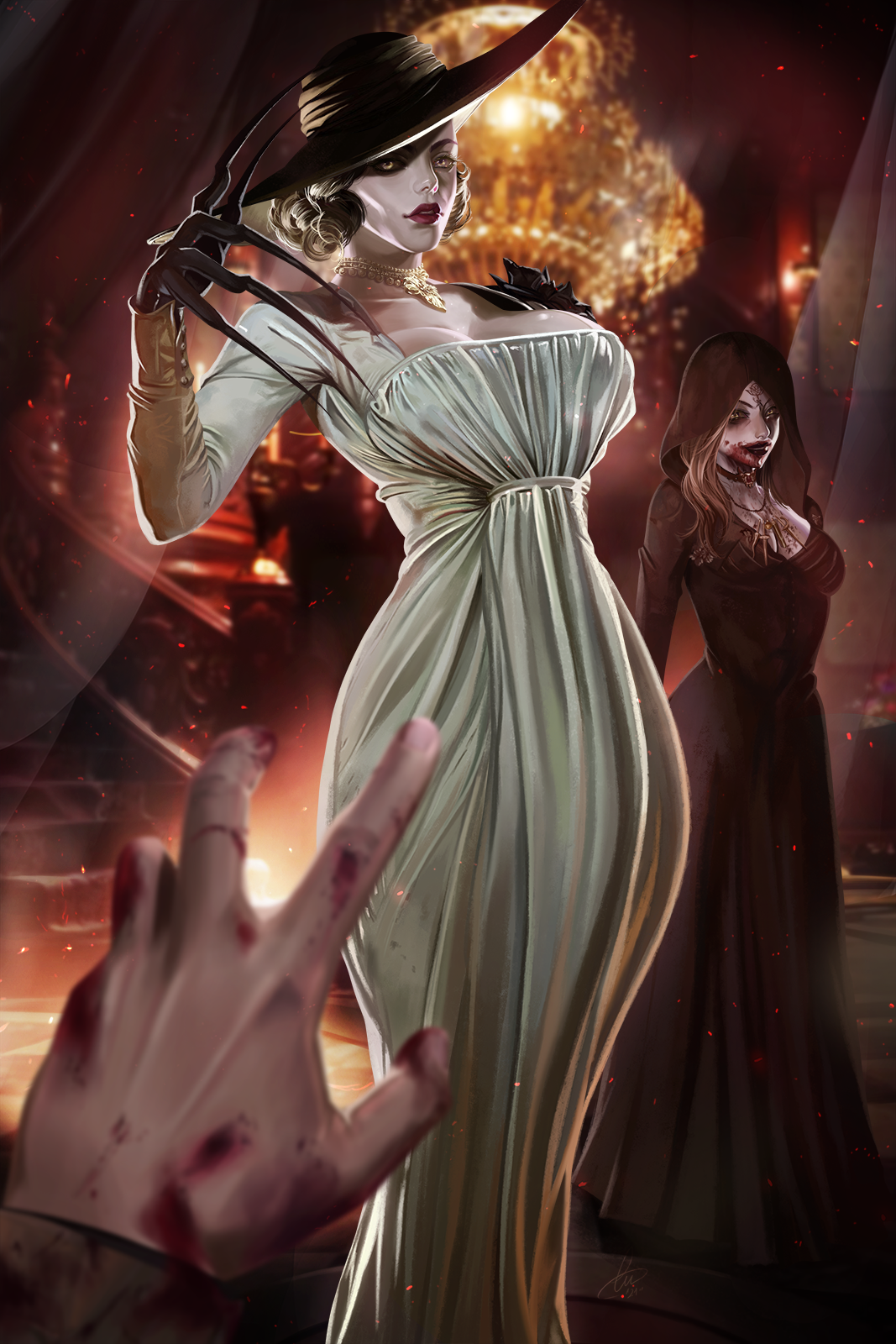 Lady Dimitrescu - Resident Evil Village by CMorilla on DeviantArt