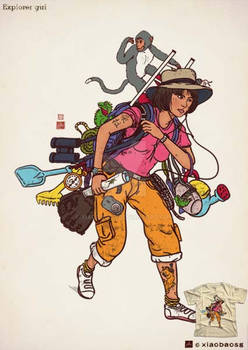 Explorer girl