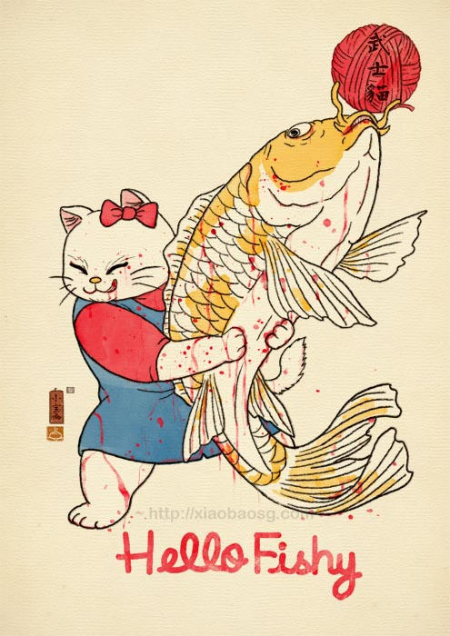 Hello Fish Face Hello Fishy by xiaobaosg on DeviantArt