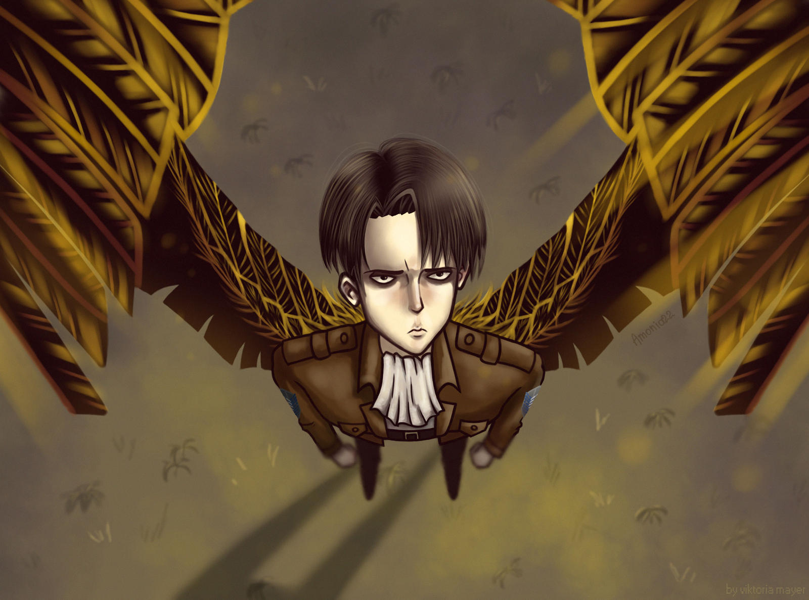 Levi Ackerman. FanArt by Amonia22 on DeviantArt