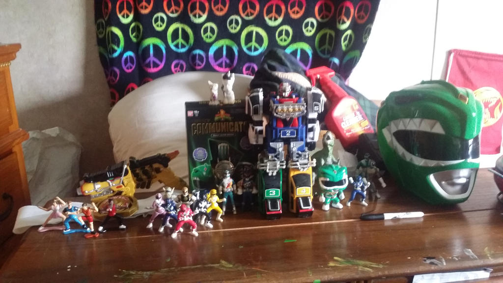 Power Rangers Display Room my Power Rangers display by cam-and-sister-paint on DeviantArt
