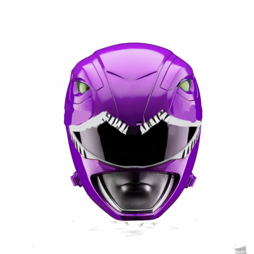 Hemet Raptor Ranger Ranger helmet purple raptor redux by cam-and-sister-paint on DeviantArt