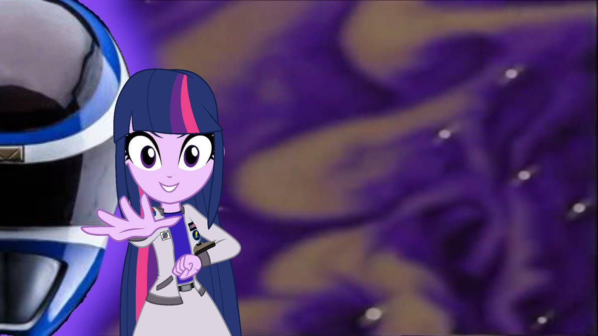 Twilight Sparkle blue space ranger morph by cam-and-sister-paint on ...
