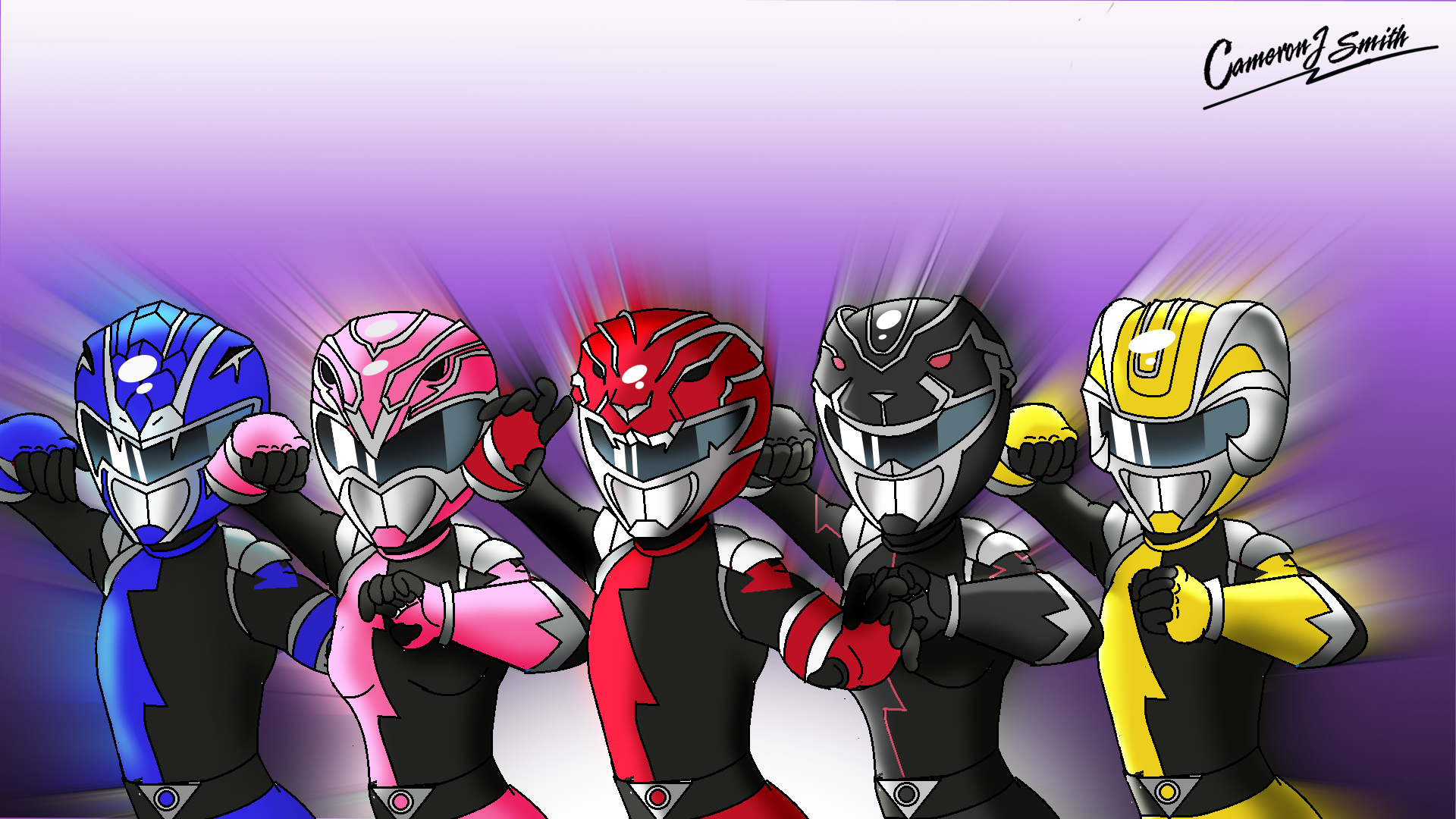 Power Rangers Hyperforce 2024 remastered by cam-and-sister-paint on ...