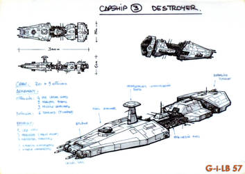 Starship design 2 : a destroyer