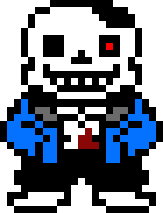 Pixilart - Horror Sans Sprite by bloodtale