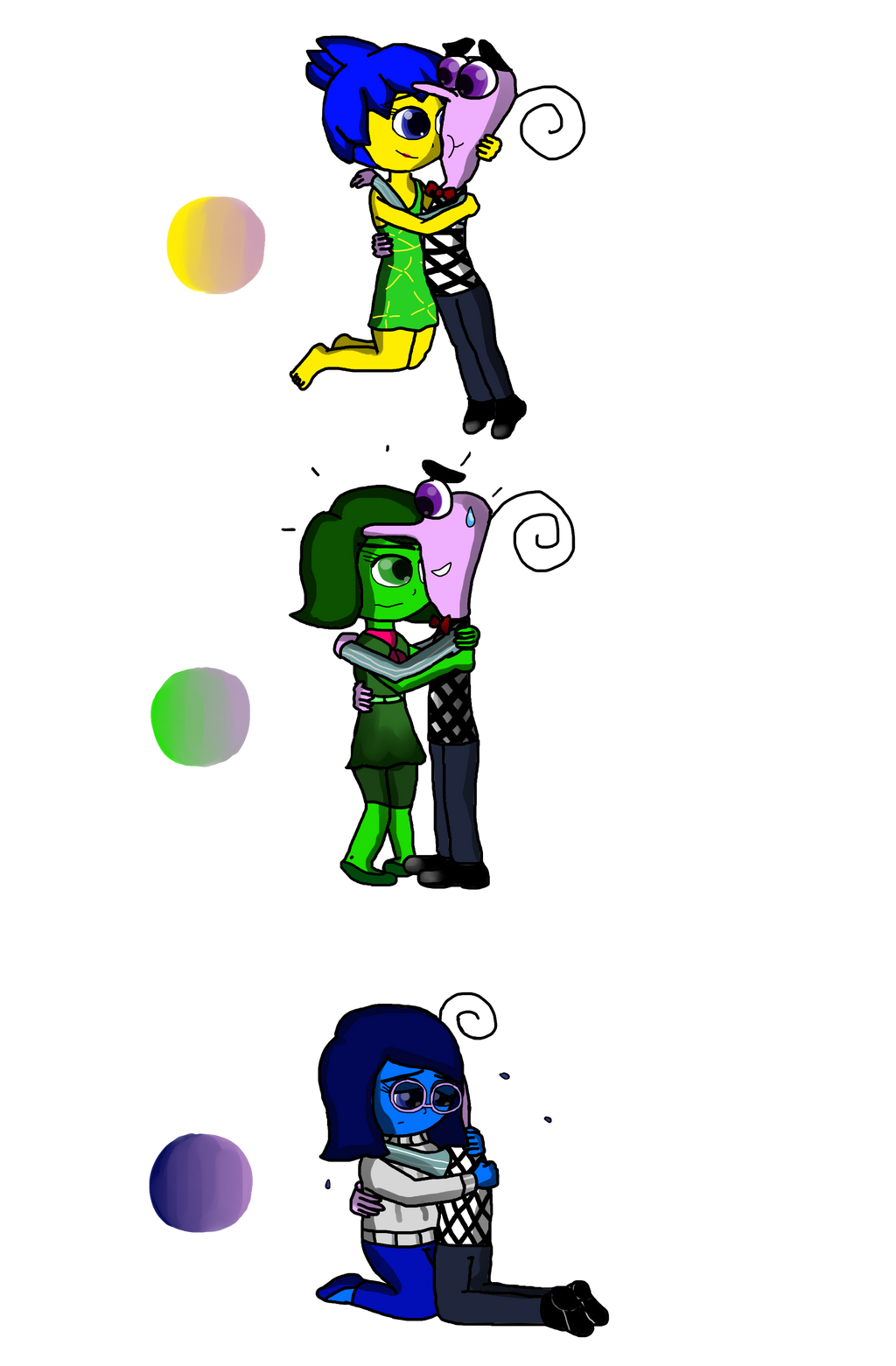 Fear and his hugs by ponysalvadoreno on DeviantArt