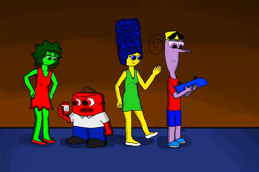 Inside Out Simpsons Inverted Inside Out Simpsons by ponysalvadoreno on DeviantArt