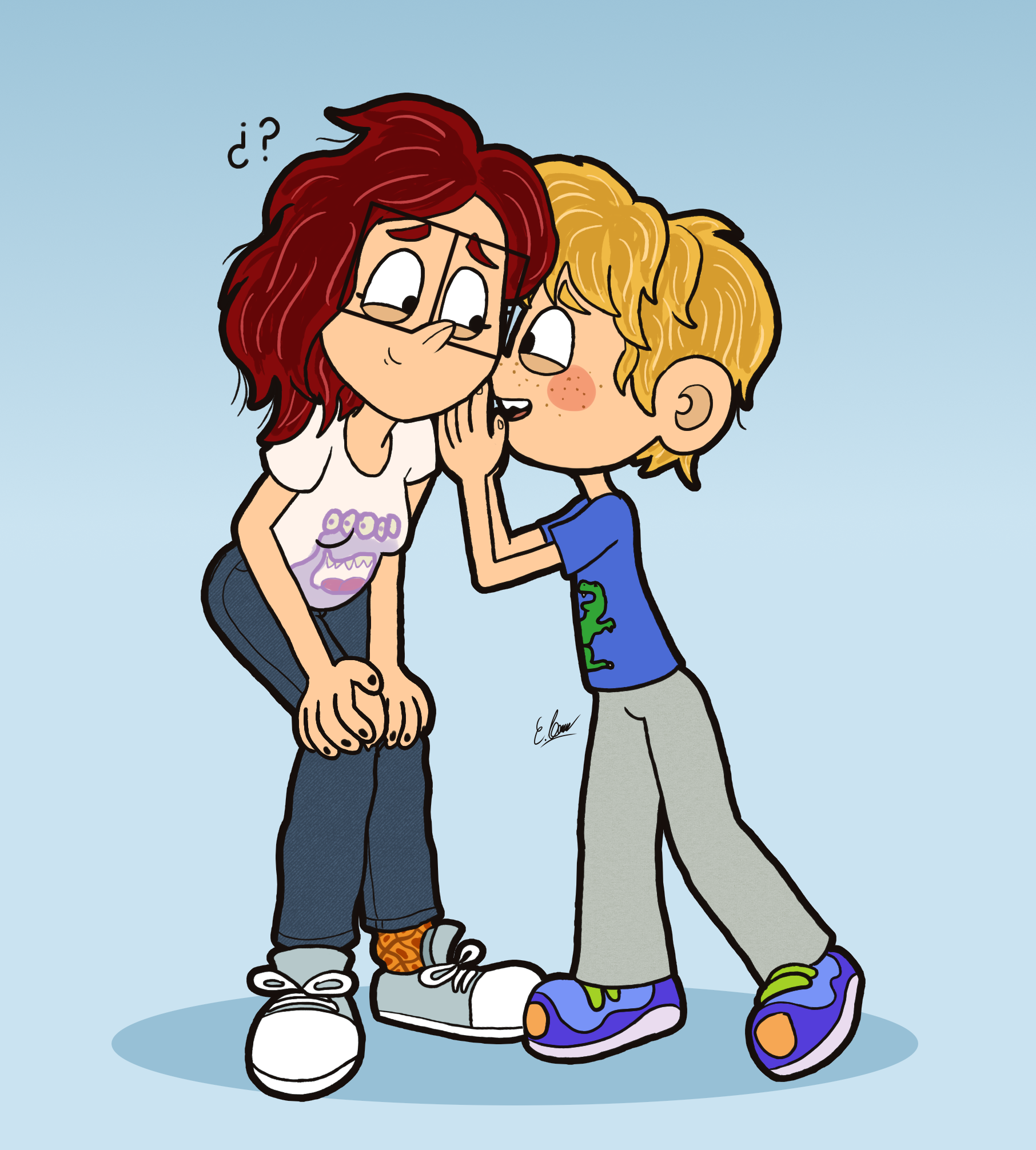 (COM) Karon: Whispering Something by ponysalvadoreno on DeviantArt