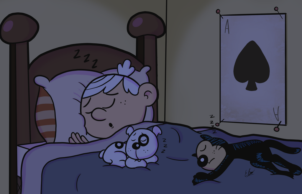 Deviantart Sleep Lincoln, Charles and Cliff sleeping by ponysalvadoreno on DeviantArt