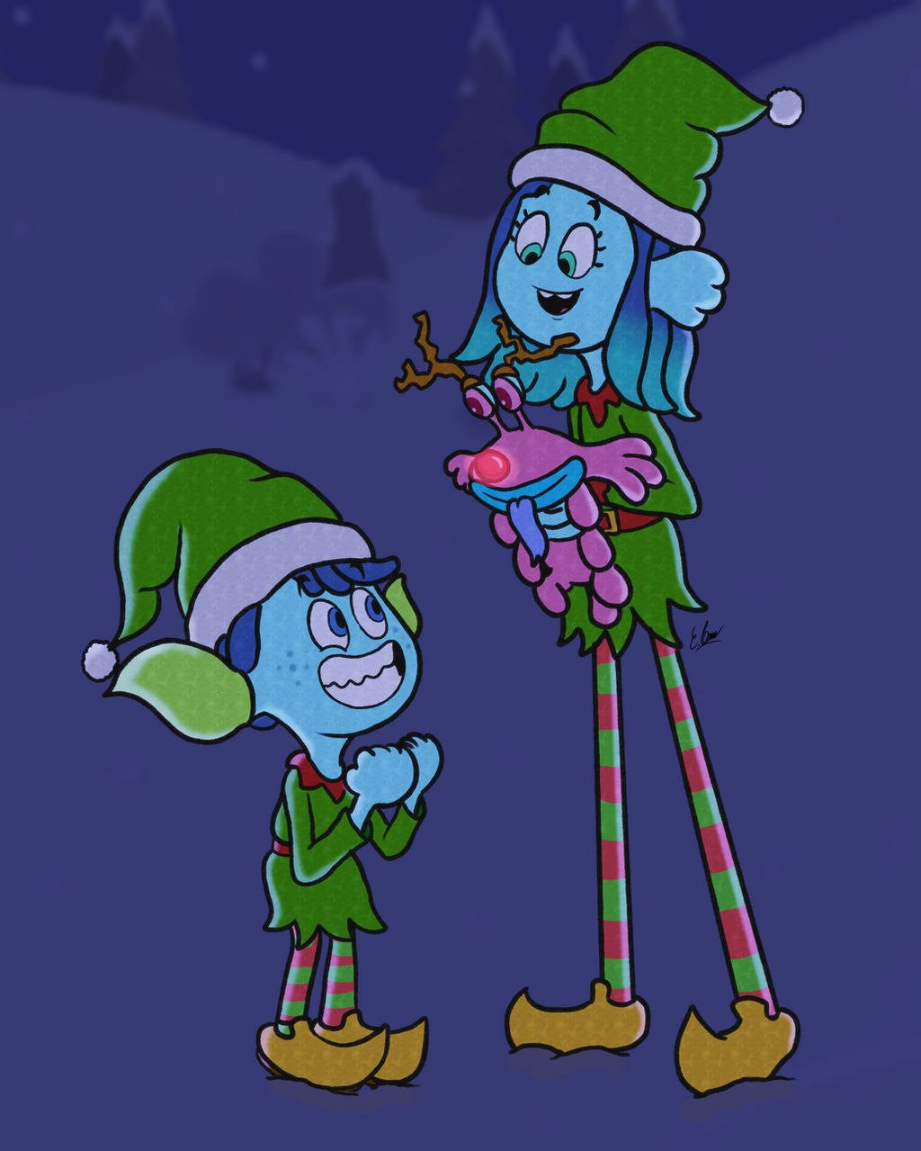 Ruby/Sam: The Most Wonderful Time by ponysalvadoreno on DeviantArt