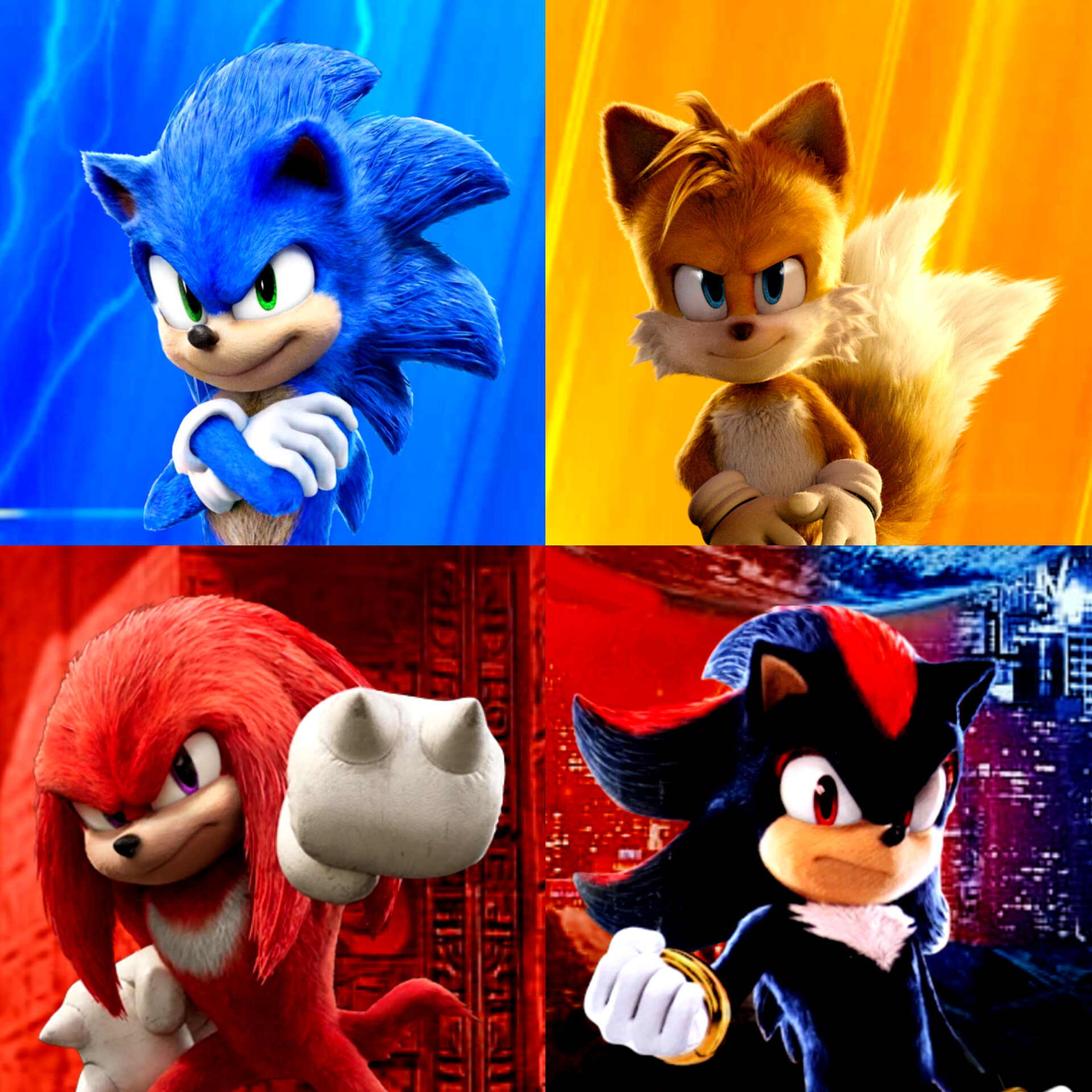 Shadowfriendly Deviantart Tails Sonic, Tails, Knuckles y Shadow Movie by AdventureJapon on DeviantArt