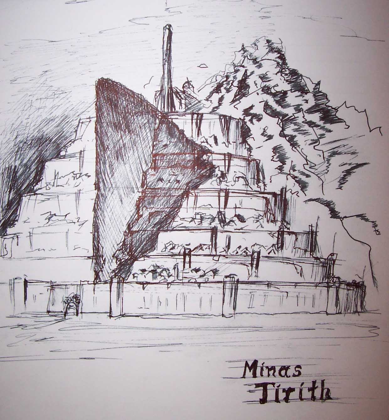 minas tirith by snpr101 on DeviantArt