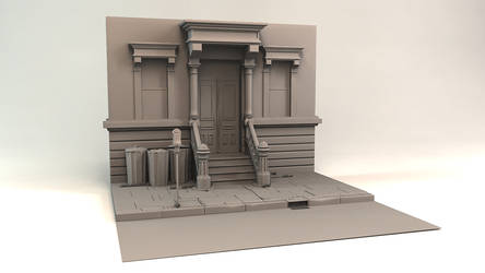 Strasse 3D Model