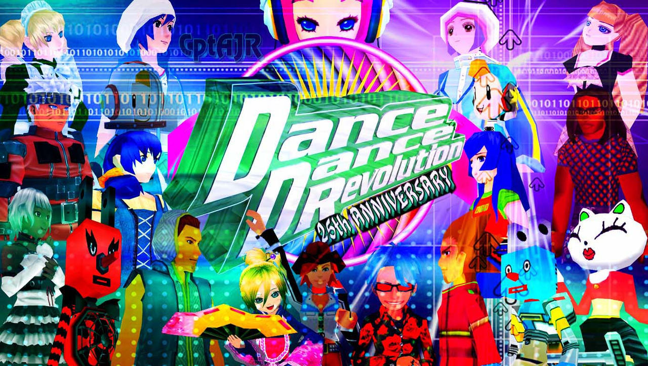Dance Revolution Example Dance dance revolution 25th Anniversary by CptAJR on DeviantArt