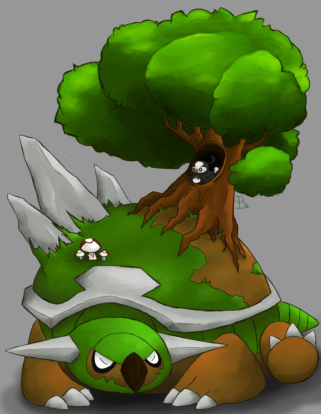 Torterra Rework Torterra. by Scintblock on DeviantArt