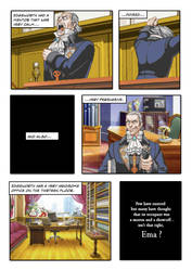 Phoenix Wright parody: page 3