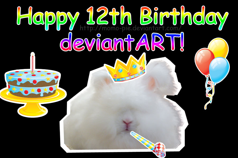 Happy 12th Birthday DeviantArt