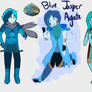 Blue Jasper Agate  .:Fusion:.