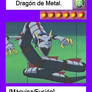 FanArt de Yu-Gi-Oh. Carta del Dragon de Metal