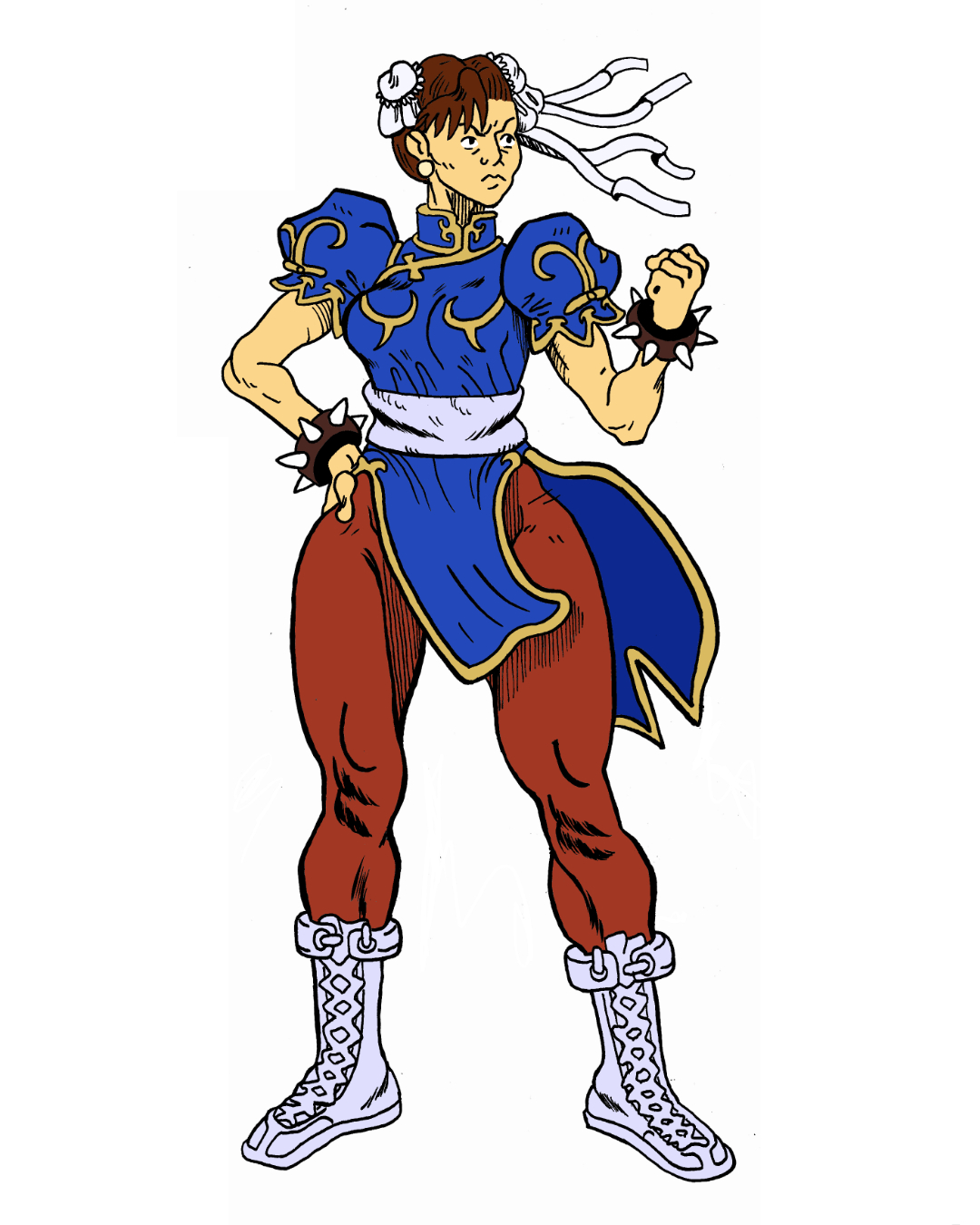 Chun Li R 64 Chun Li by JackParsonsArt on DeviantArt