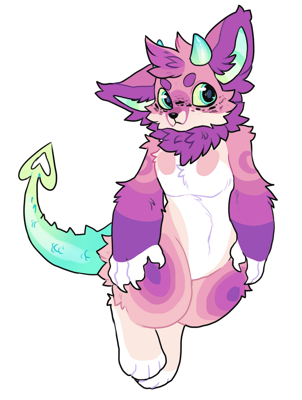 PASTEL DEMON ADOPT (DESIGN PRACTICE)