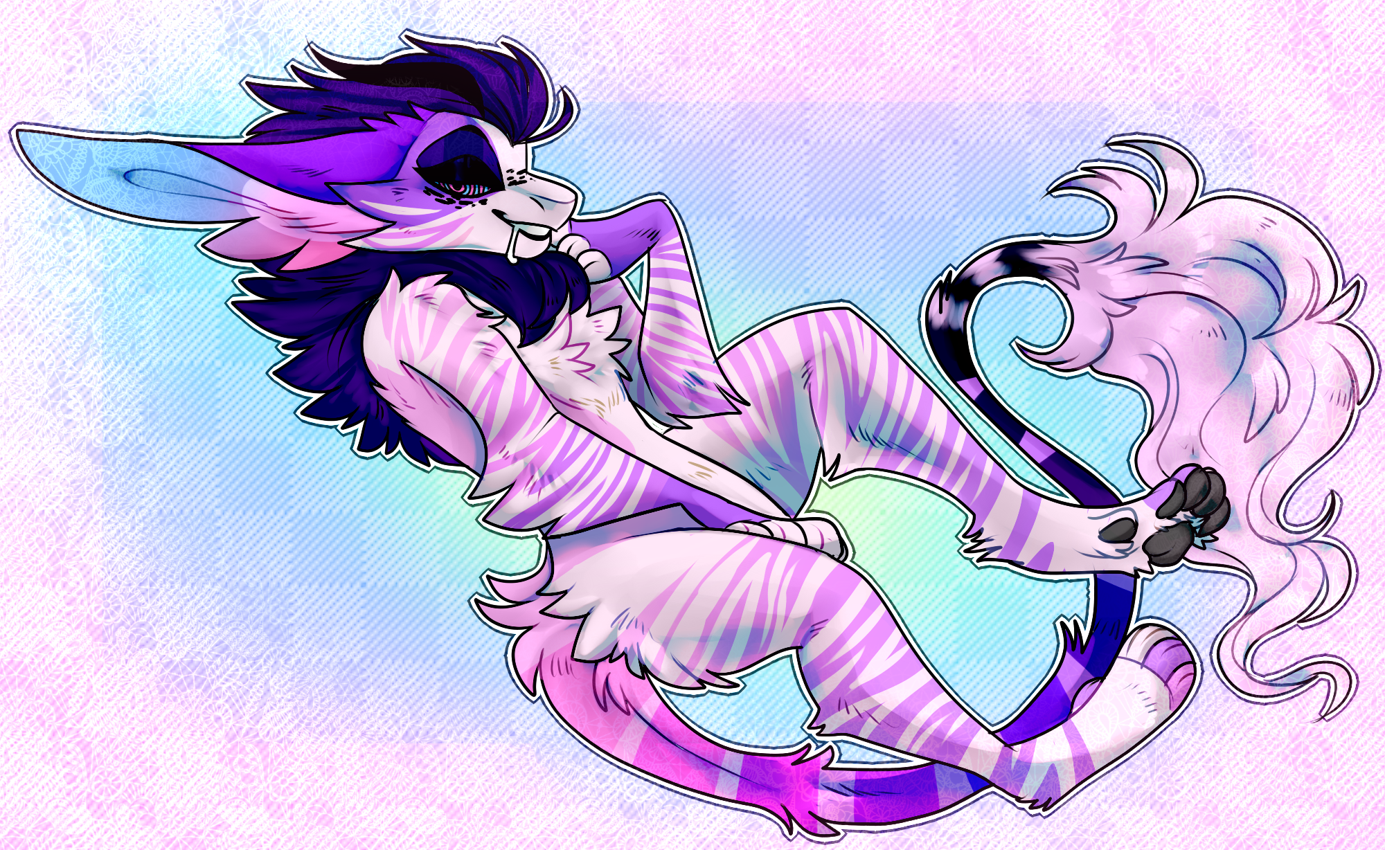He's as sweet as cotton candy!! by Honey-Beest