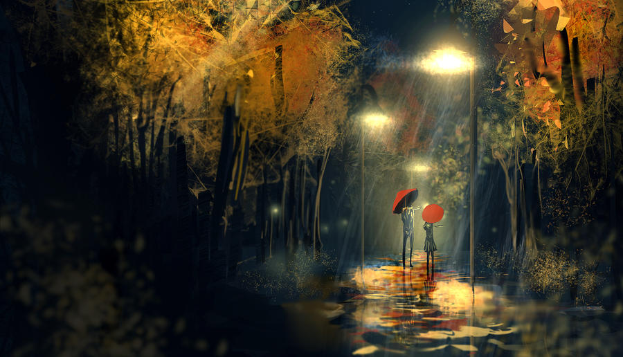 Rainy Day by FlyingApplesaucer