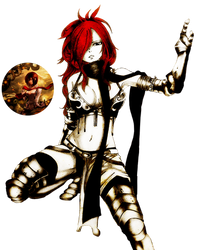 Erza 'Scarlet' Knightwalker Render