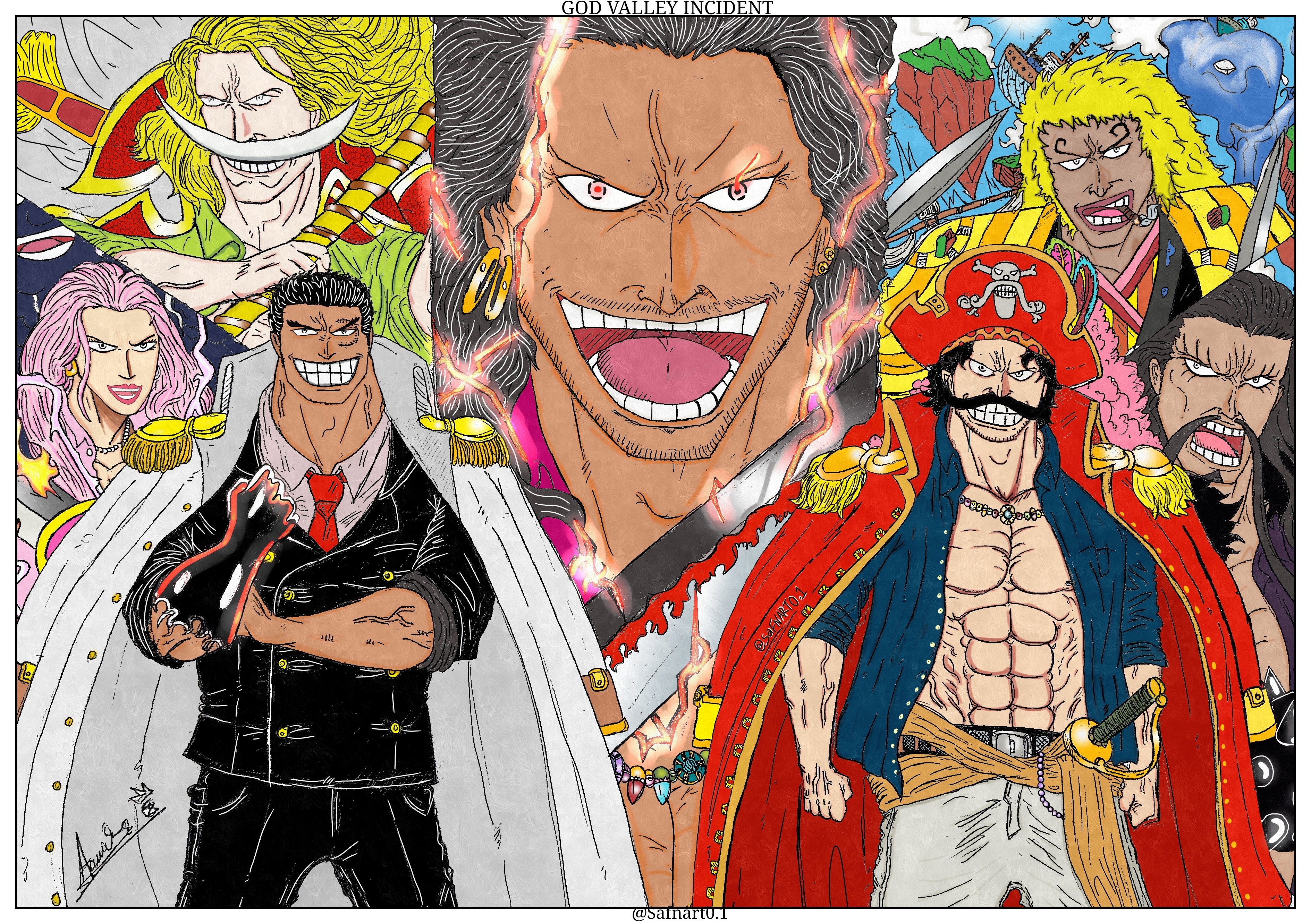 God Valley incident - One Piece by caiquenadal on DeviantArt