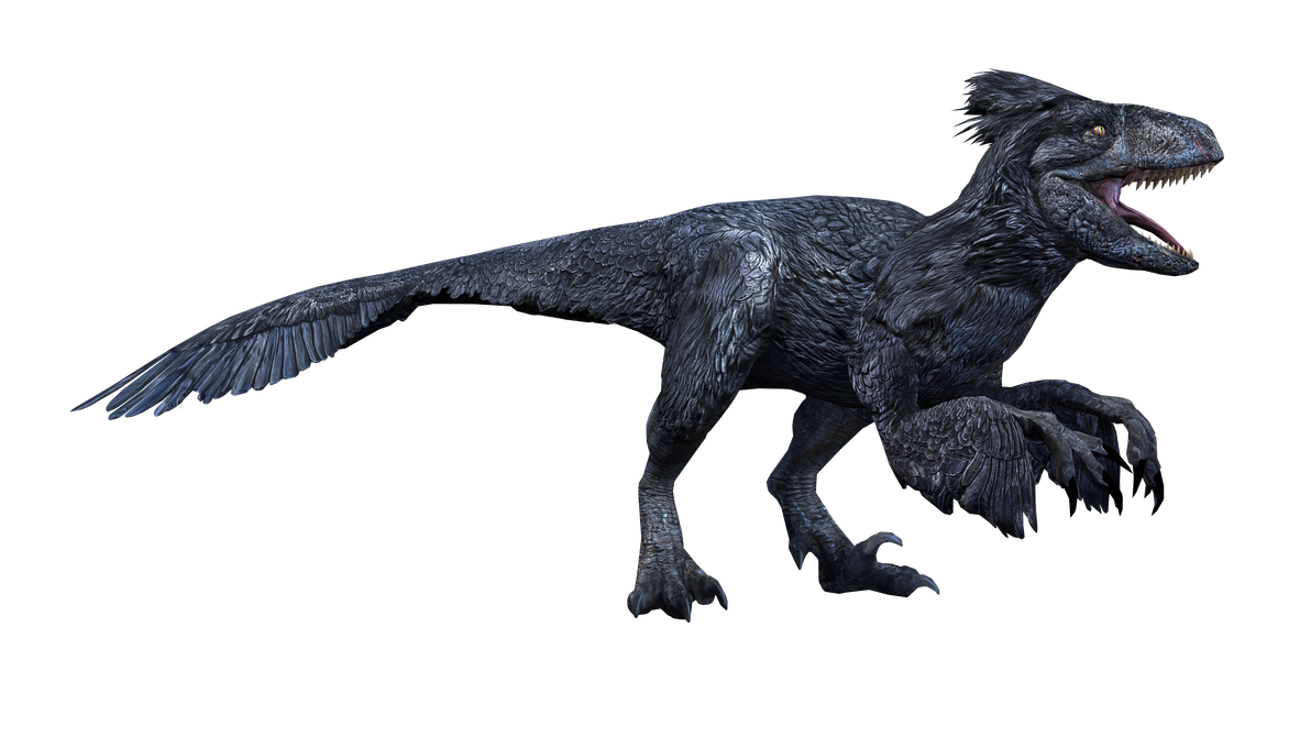 JWA Dakotaraptor render by DanielUnicomb on DeviantArt