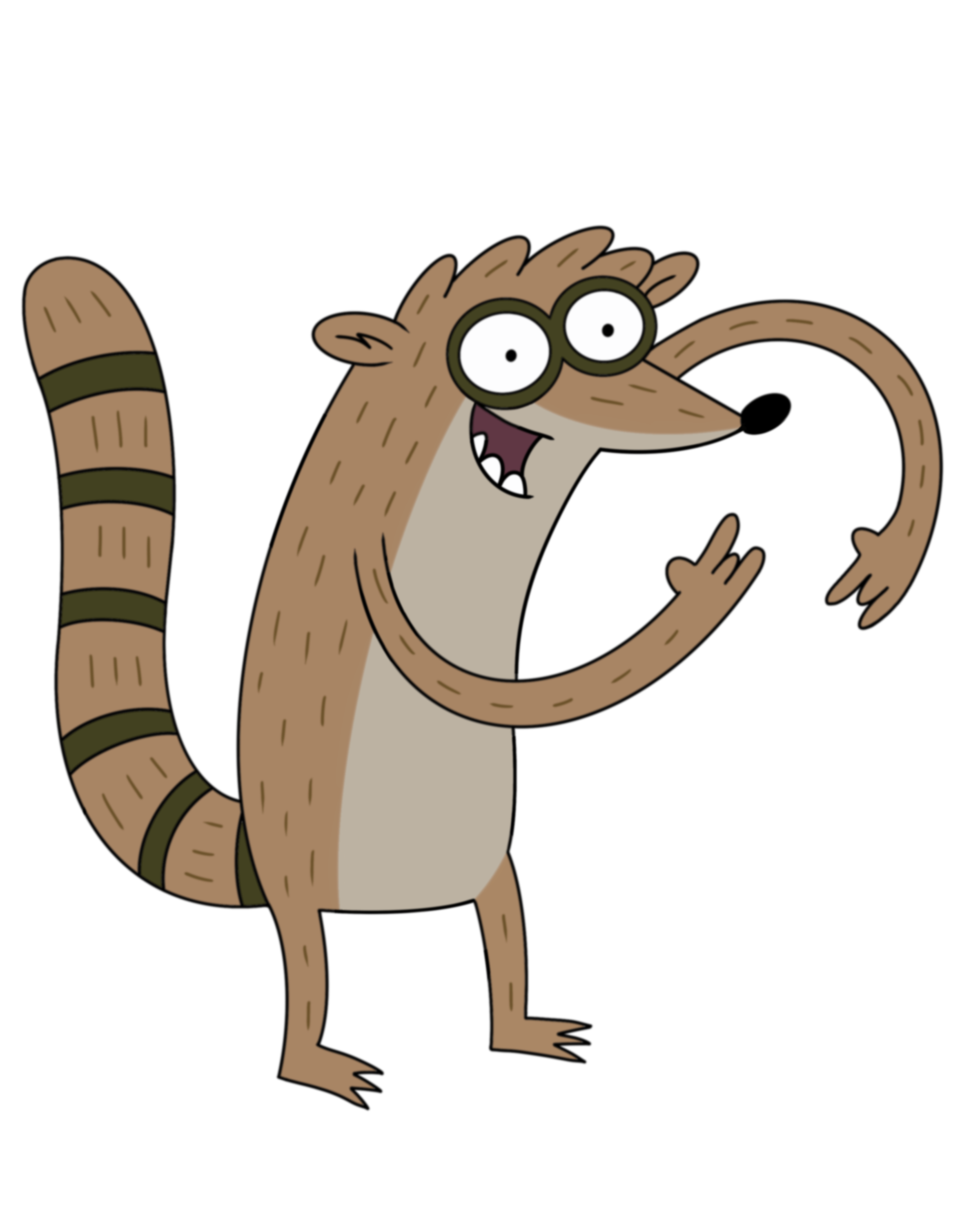 Rigby From Regular Show by DanielUnicomb on DeviantArt