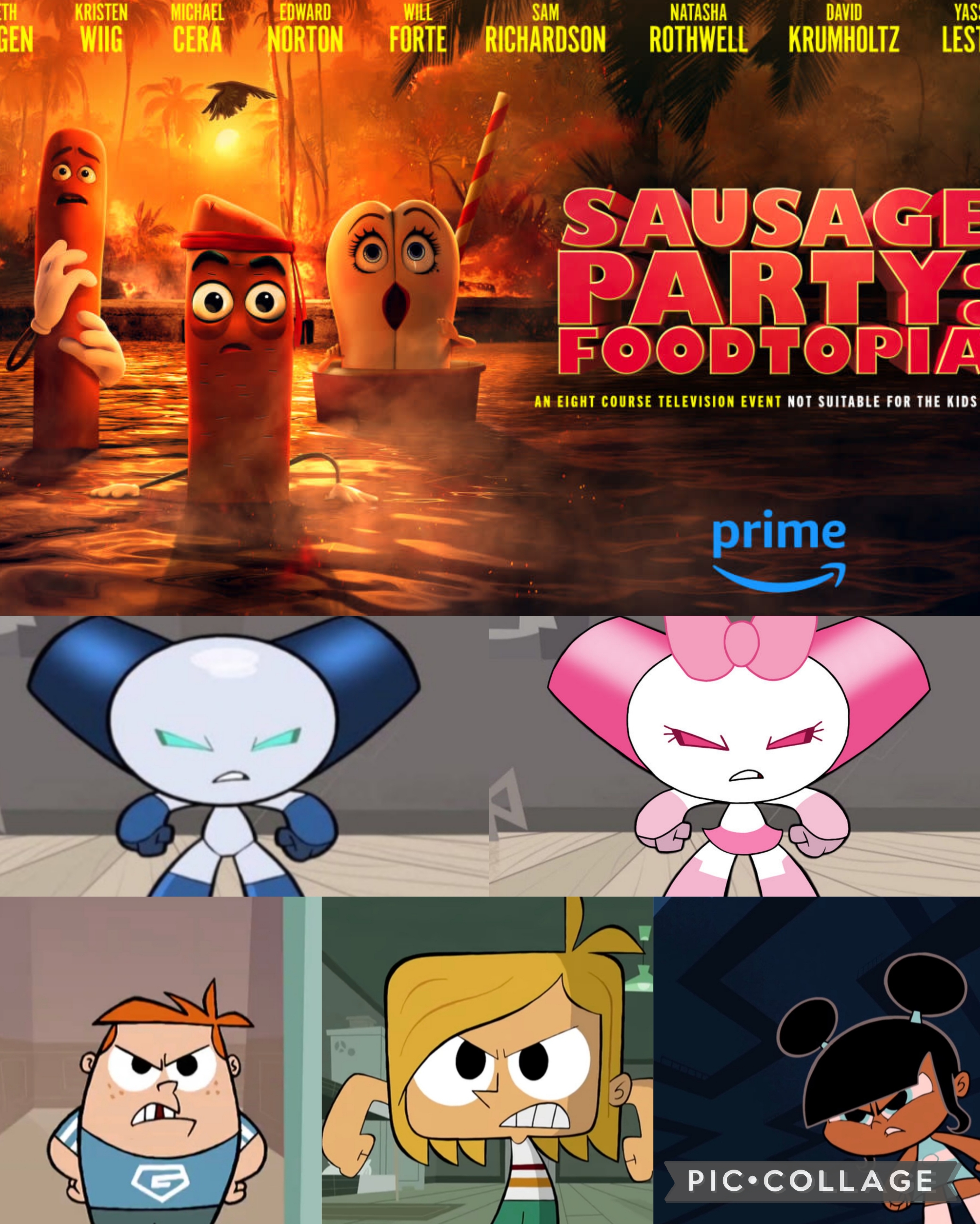 The Robotboy Gang Hates Sausage Party Foodtopia By DanielUnicomb On the-robotboy-gang-hates-sausage-party-foodtopia-by-danielunicomb-on