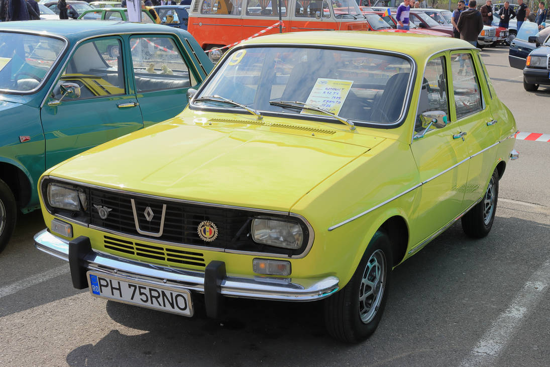 Vintage Renault 12 (Dacia 1300 exhibition Ploiesti