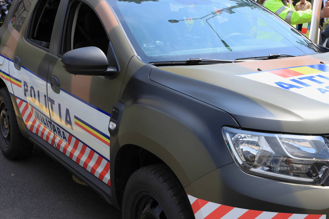 Dacia Dustrer car, Military Police, Romania
